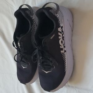 HOKA one Rincon 2 W. Womens,size 8, black and white
